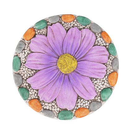 Outdoor Garden Decor Stepping Stones - Outside Garden Yard Decorative Stones Gifts for Women Garden