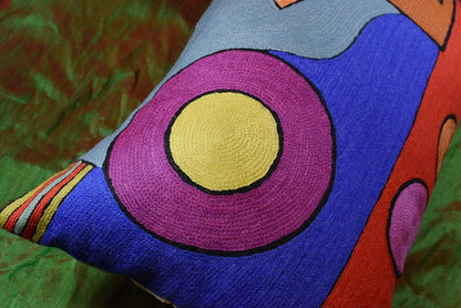 Lumbar Kandinsky Abstract Pillow Cover - Soul VI Modern Throw Pillowcase Modern Chair Cushion