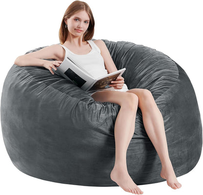 3 Feet Bean Bag Chair - BeanBag Chairs for Adults, Living Room Furniture Sofa with Soft Micro Fiber