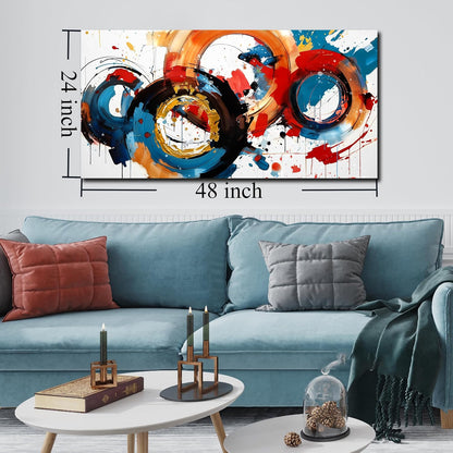 Abstract Wall Art Large Canvas Prints Modern Living Room Bedroom Home Office Wall Decor Framed