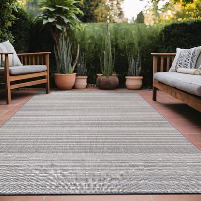 Stripe Outdoor Rug 9x12 Washable Outside Carpet for Indoor Patio Porch Waterproof Easy Cleaning Non