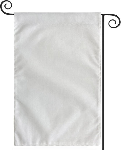 TOPFLAGS Sublimation Garden Flags Blank Garden Flag 12x18 Inch Double Side Custom Create Your Own