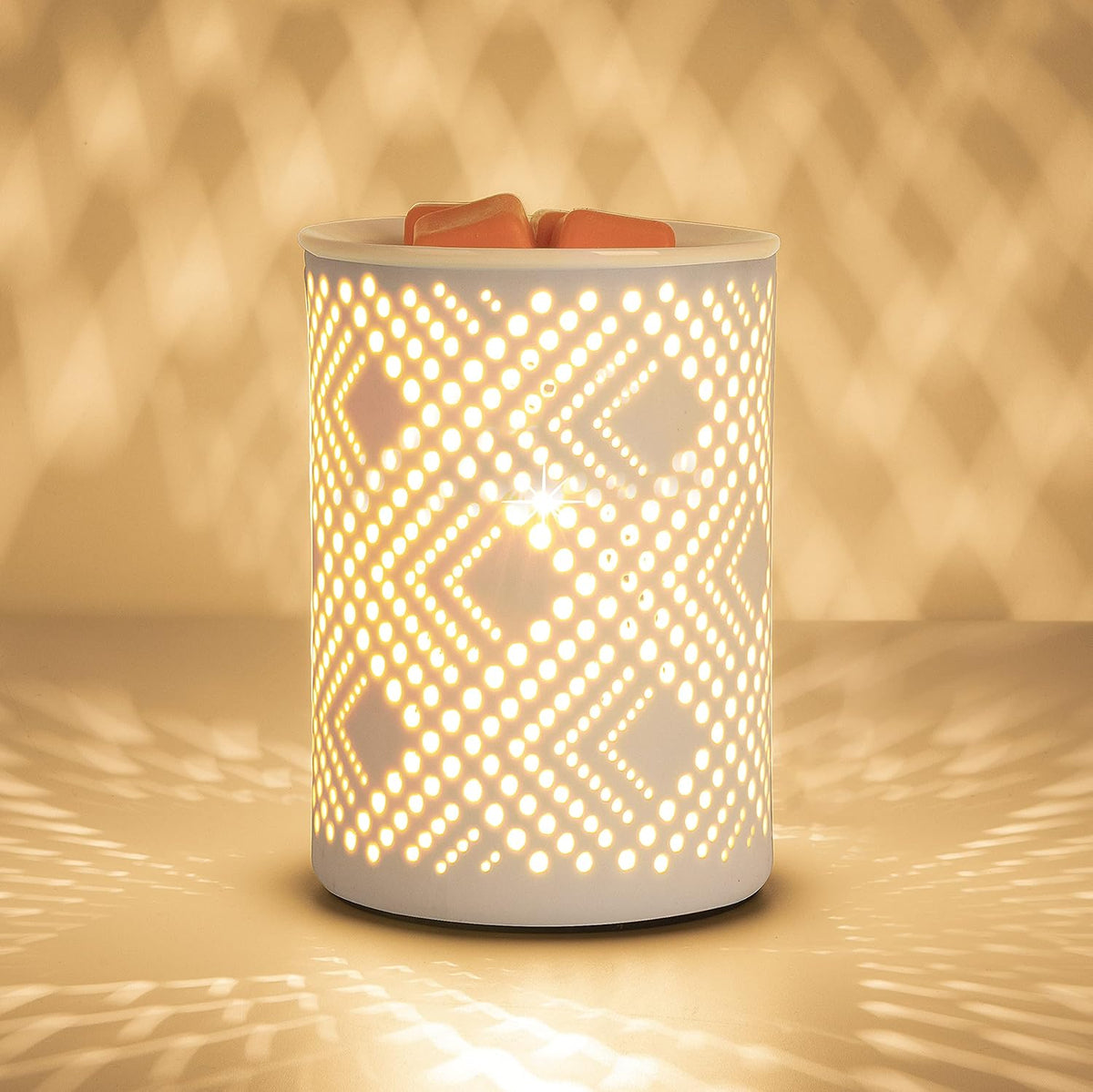 PALANCHY Wax Melt Warmer Ceramic Oil Burner Electric Candle Wax Warmer Burner Melter Fragrance