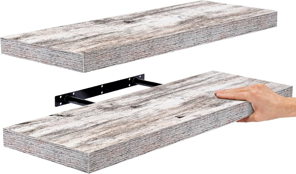 Sorbus Floating Shelves, Wall Shelves for Bedroom, Kitchen, Living Room, Bathroom Shelves Over The