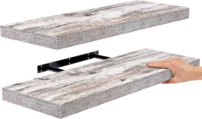 Sorbus Floating Shelves, Wall Shelves for Bedroom, Kitchen, Living Room, Bathroom Shelves Over The