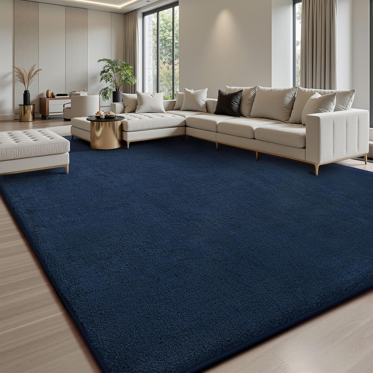 Sour Lemon 6x9 Area Rugs for Living Room, Soft Large Area Rug Fluffy Rugs for Bedroom，Machine