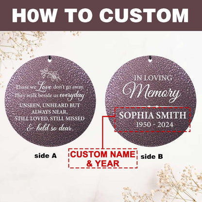 ASTARIN Personalized Wind Chimes Memorial, Sympathy Wind Chime Sorry for Your Loss Gifts, in Memory