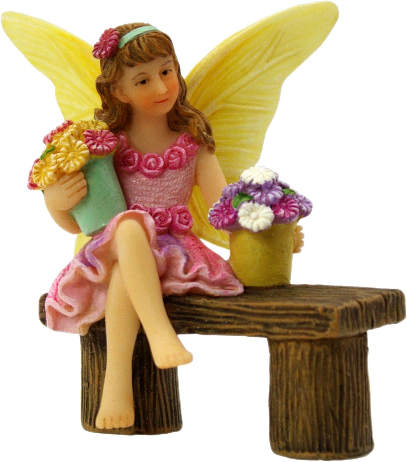 PRETMANNS Fairy Garden Fairy – Adorable Accessory for Indoor or Outdoor Miniature Garden – Small