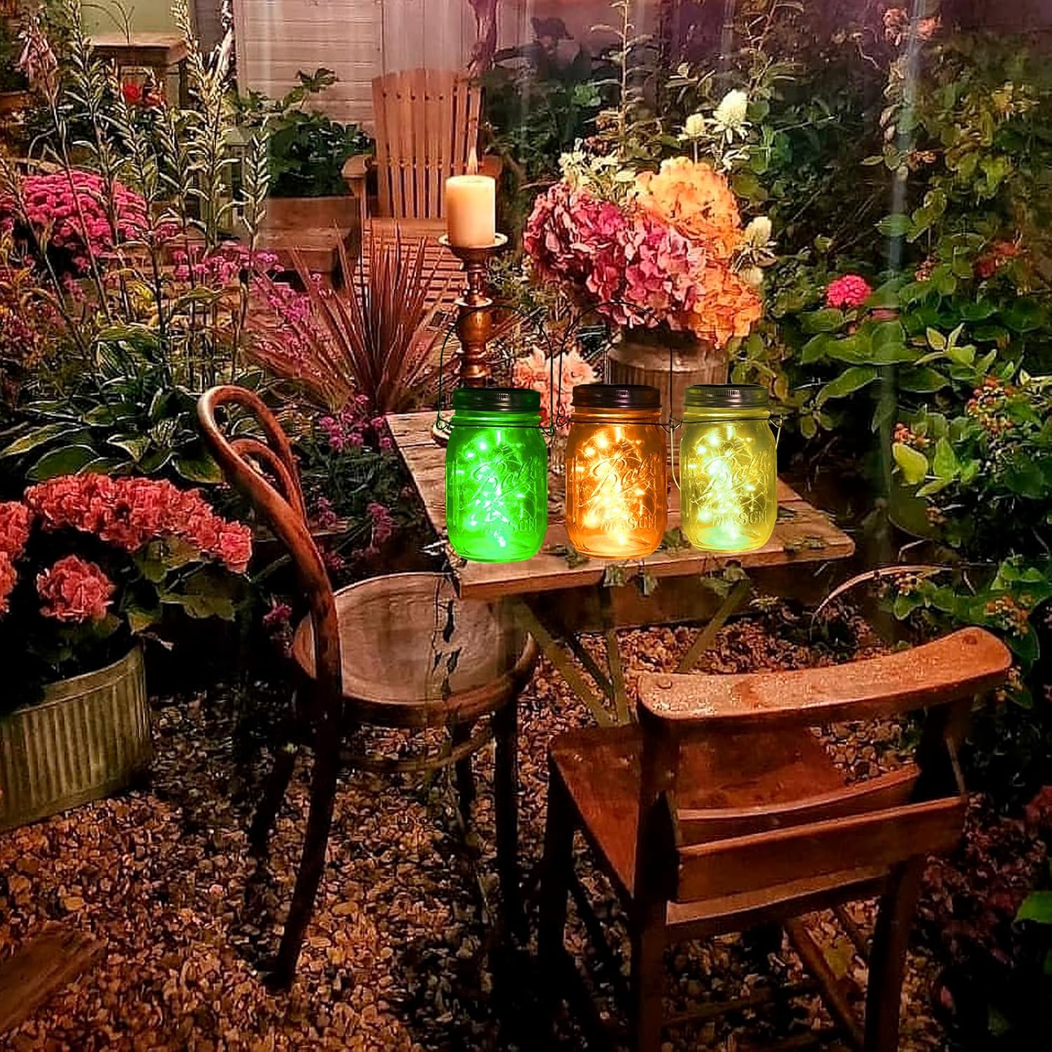 ZNYCYE Mason Jar Solar Lights for Outside, 12 Pack 30LED Fairy Firefly Lights Mason Jar Solar Lids