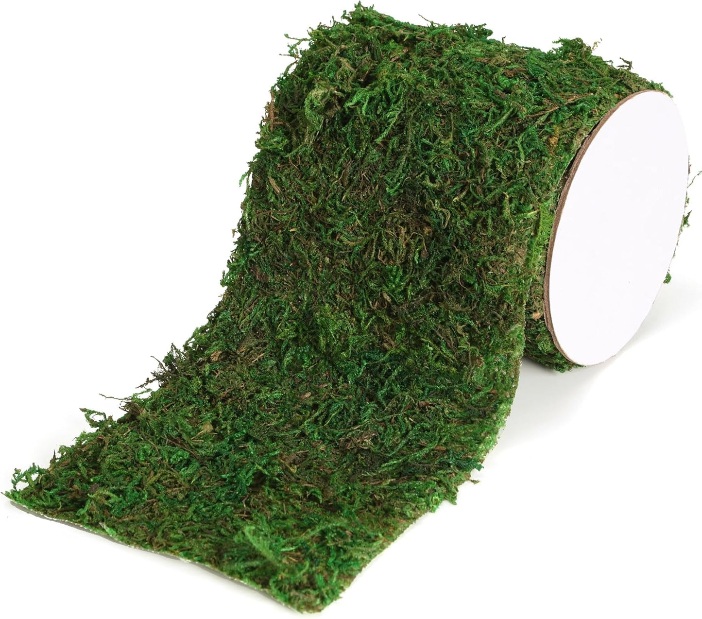 Moss Roll, Dried Moss for Crafts, Moss Table Runner for Fairy Gardens, Wedding Woodland Decor