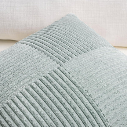 Fancy Homi Set of 2 Grey Blue Boho Long Lumbar Body Decorative Throw Pillow Cover 14x36 Inch for
