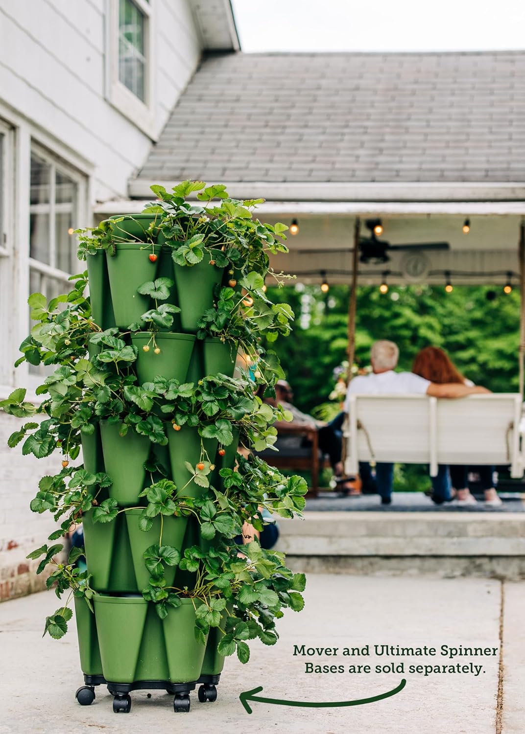 Greenstalk Patented Large 5 Tier Vertical Garden Planter with Patented Internal Watering System