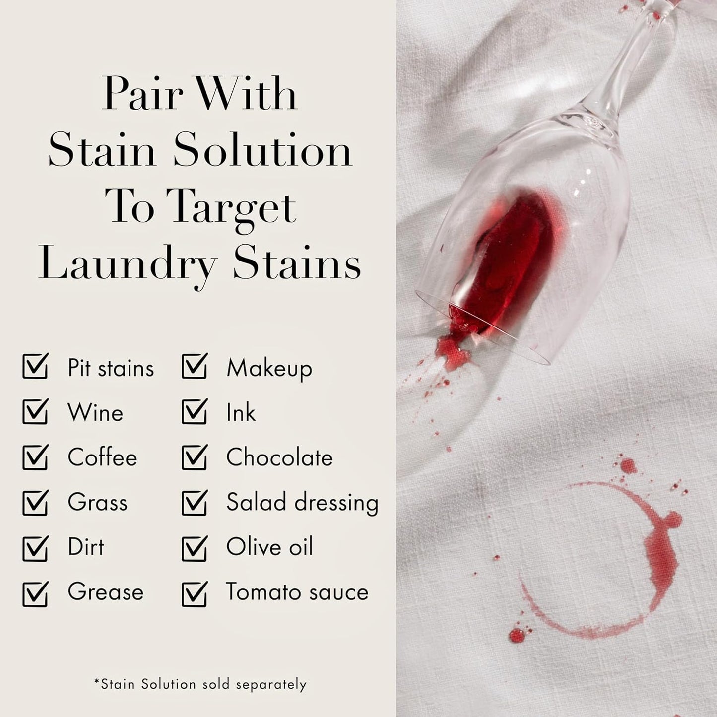The Laundress Stain Brush, Laundry Brush for Stain Removal, Stain Brush for Clothes, Small Brush