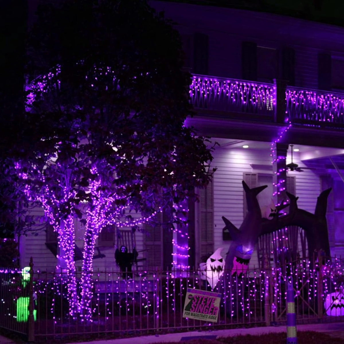 Dazzle Bright Fairy String Lights, Total 40FT 120LED Copper Wire Battery Operated Waterproof