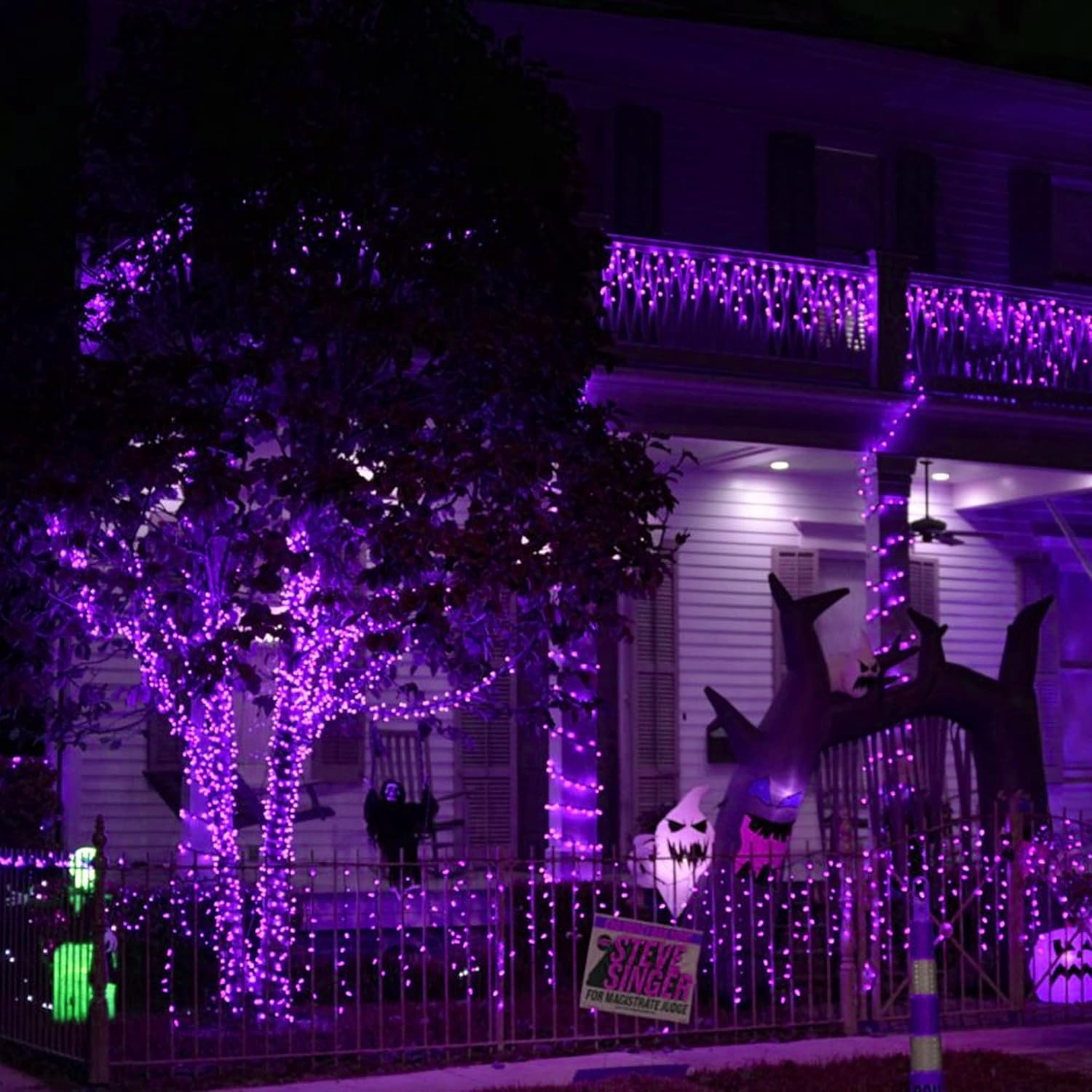 Dazzle Bright Fairy String Lights, 20 FT 60 LED Copper Wire Battery Operated Waterproof Lights
