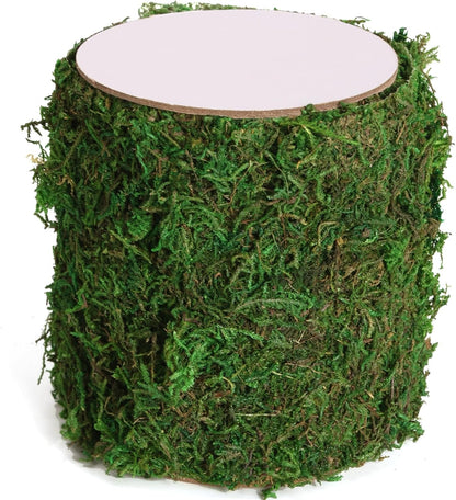 Moss Roll, Dried Moss for Crafts, Moss Table Runner for Fairy Gardens, Wedding Woodland Decor
