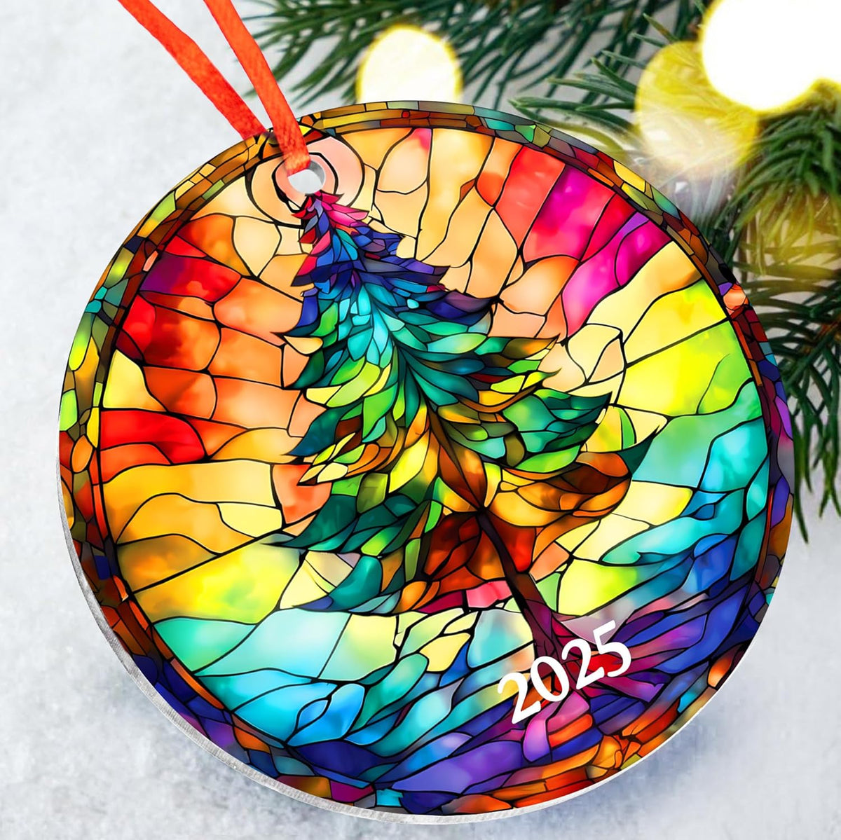 Jabihome Christmas Ornaments 2025, Exchange for Women, Men, Collectible Dated Year Ornaments for