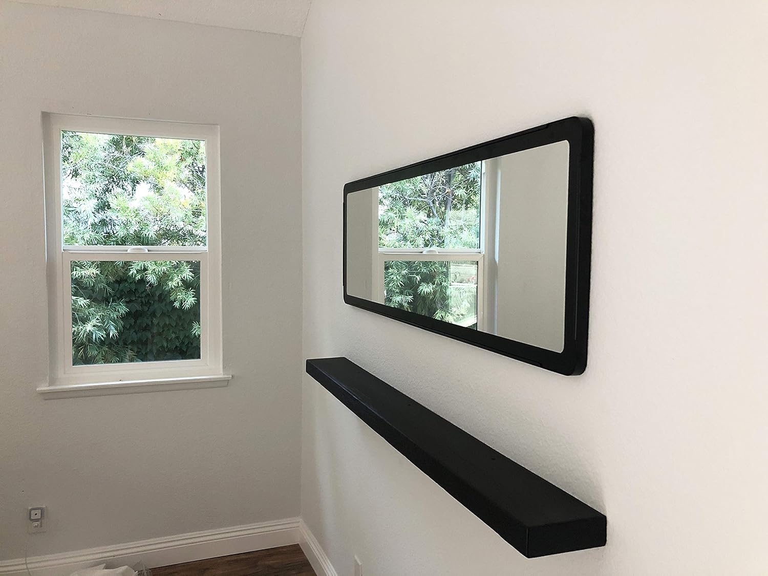 joelsantiques - 54 Inch Wooden Floating Shelves for Wall - 54x6x2 in - Made of Natural Wood - Long