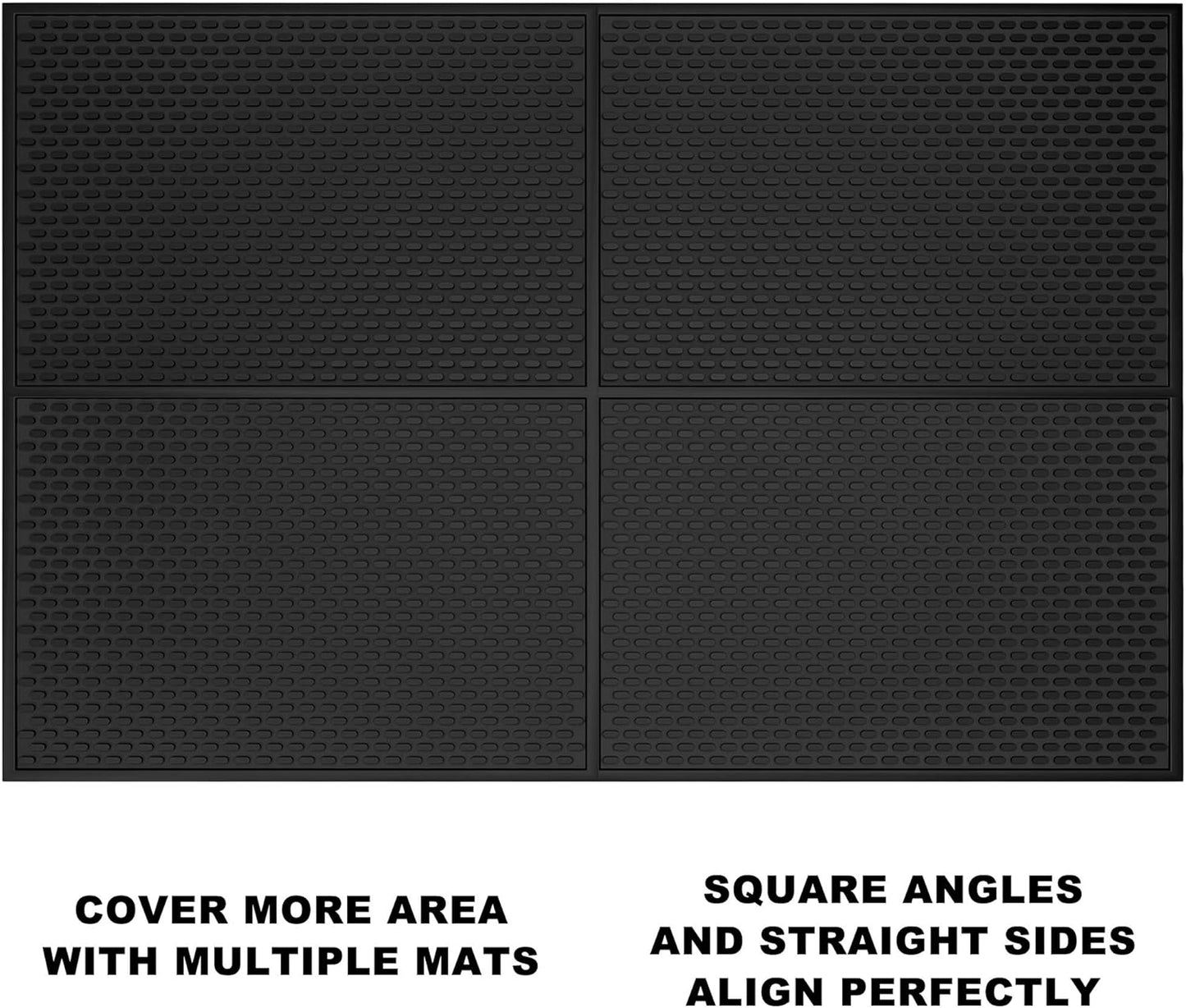 Silicone Drip Mat - 1/2 Inch Thick, Heat-Resistant and Food Safe - Counter Top, Coffee Bar or