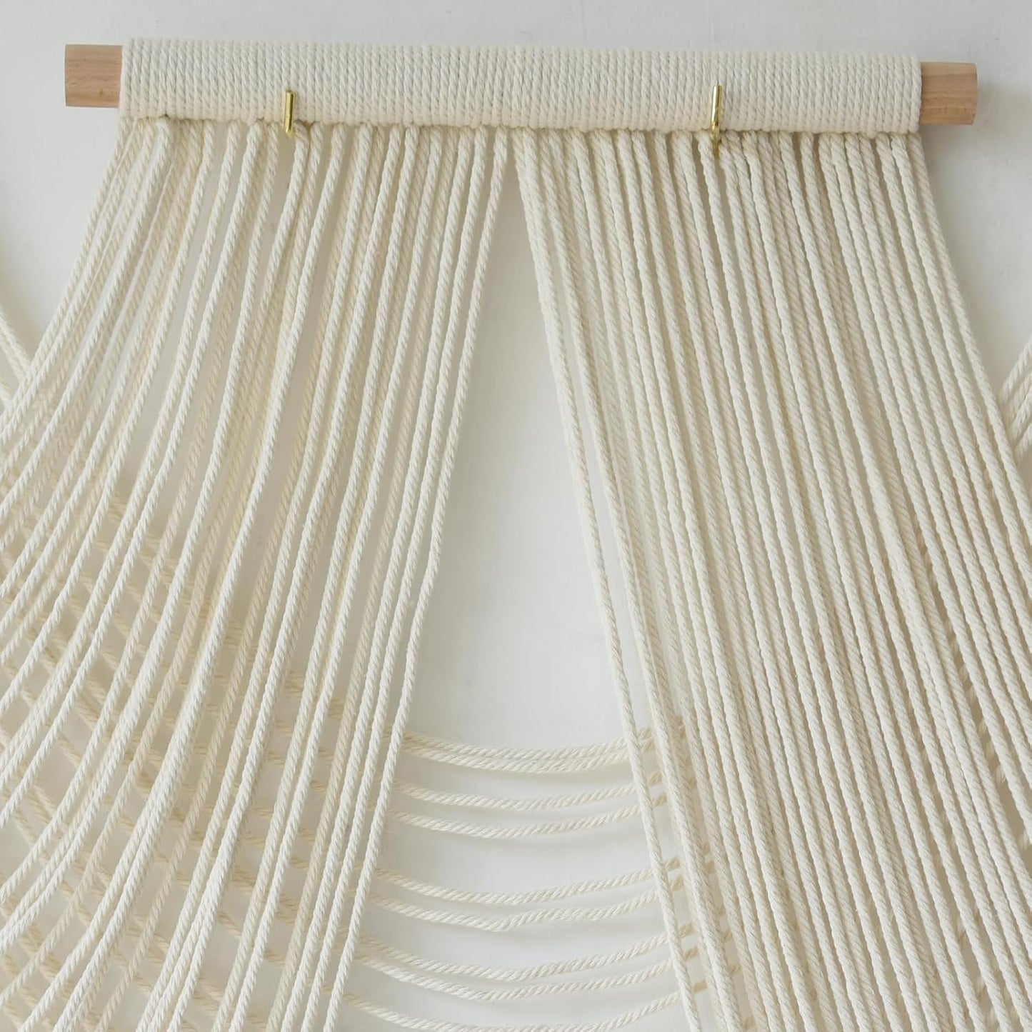 IOWER Macrame Wall Hanging Large Wall Home Decor Modern Fiber Wall Art Geometric Decoration