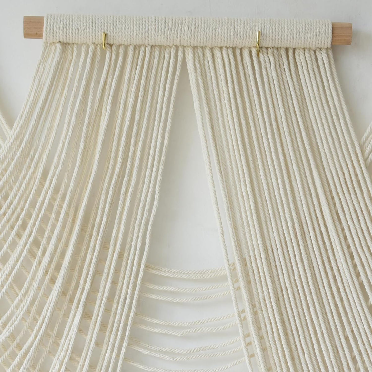IOWER Macrame Wall Hanging Large Wall Home Decor Modern Fiber Wall Art Geometric Decoration