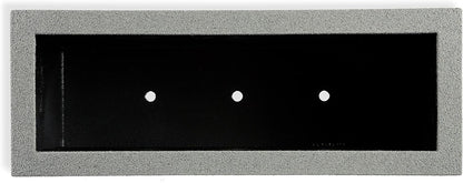 PolyStone Milan Tall Modern Outdoor/Indoor Rectangular Trough Planter, 46" L X 17" W X 19" H