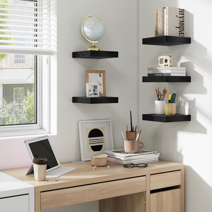 fuqing Floating Shelves for Wall, Bathroom Shelf Wall Mounted for Storage, Shelves with Invisible