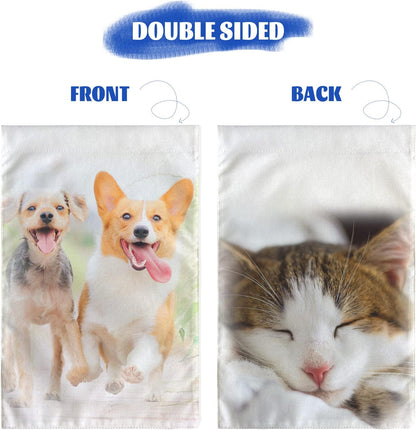 TOPFLAGS Sublimation Garden Flags Blank Garden Flag 12x18 Inch Double Side Custom Create Your Own