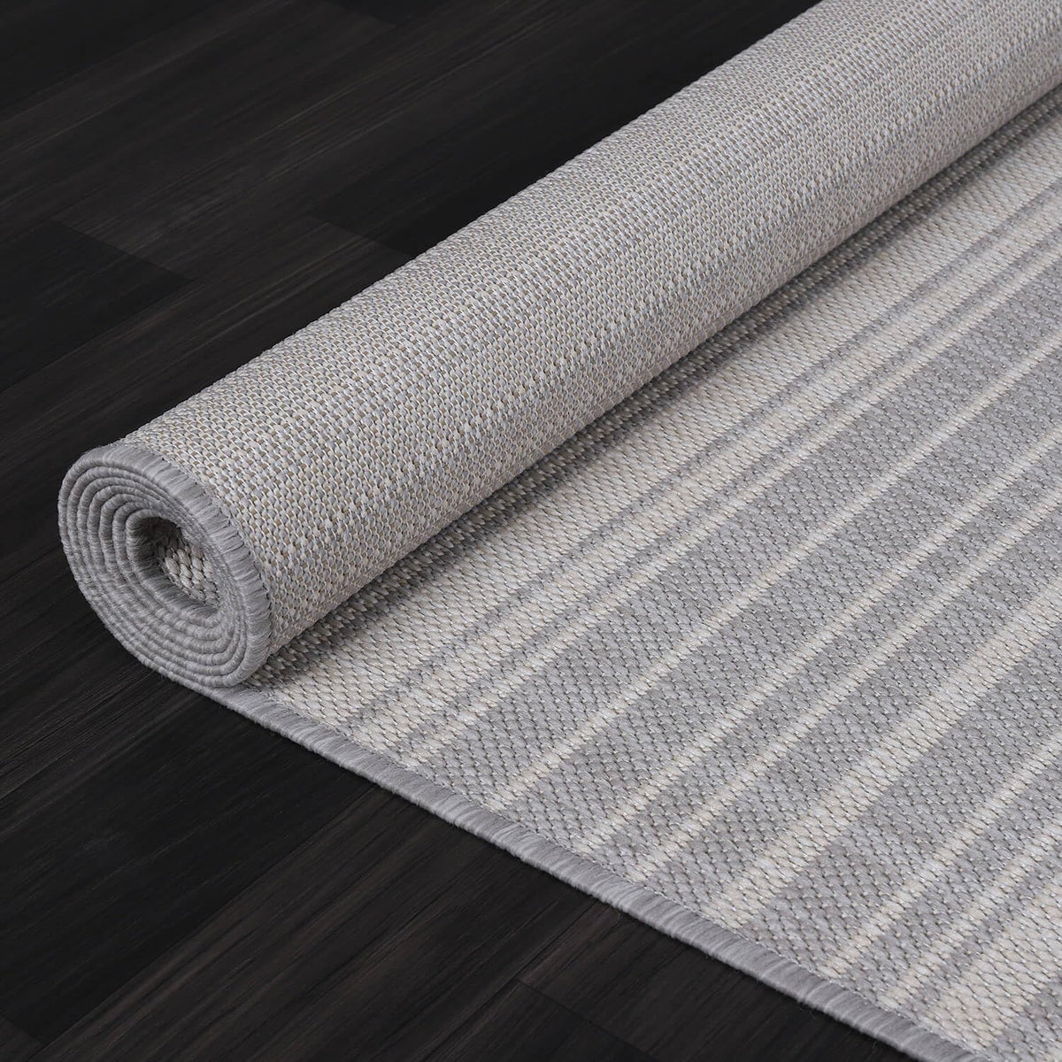 Stripe Outdoor Rug 9x12 Washable Outside Carpet for Indoor Patio Porch Waterproof Easy Cleaning Non