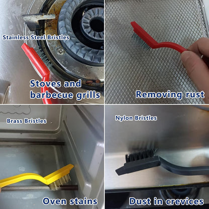 12Pcs Crevice Cleaning Brush,Small Gap Cleaning Brushes for Cleaning Bathroom,Kitchen,Window