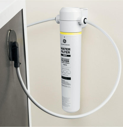 GE Icemaker & Refrigerator System, Exterior Connection, Ice for Beverages, Reduce Chlorine Taste &