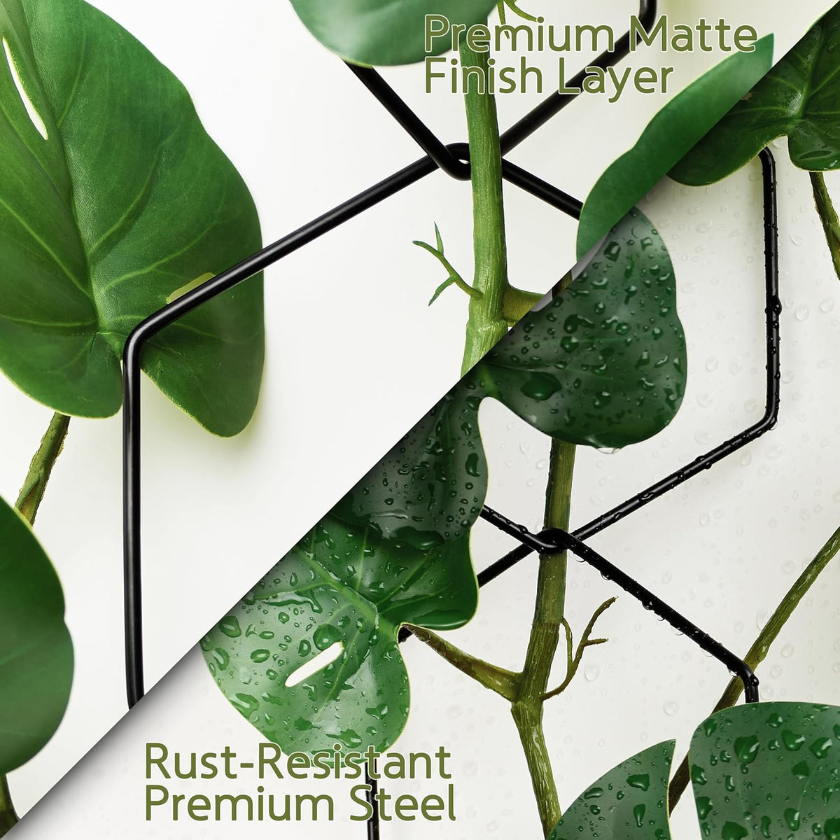 Chain Trellis for Climbing Plants - Indoor & Outdoor House Plant Accessories for Monstera, Pothos
