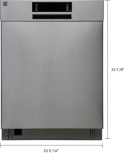 Kenmore 24" Built-in Stainless Steel Tub Dishwasher EasyFlex 3rd, SmartWash, UltraWash Plus