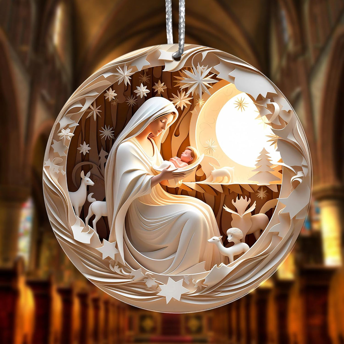 Jabihome Christmas Ornaments 2025, Exchange for Women, Men, Collectible Dated Year Ornaments for