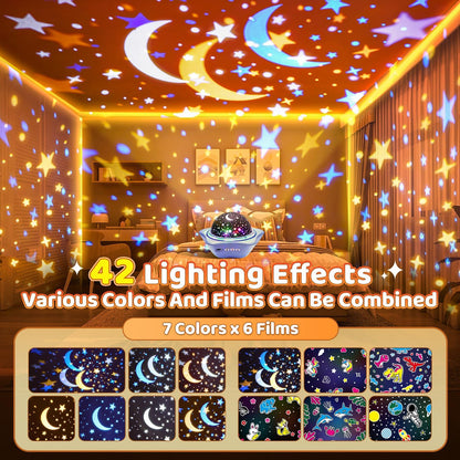 Night Light for Kids Night Light Projector, Baby Night Lights for Bedroom, Star Projector Galaxy
