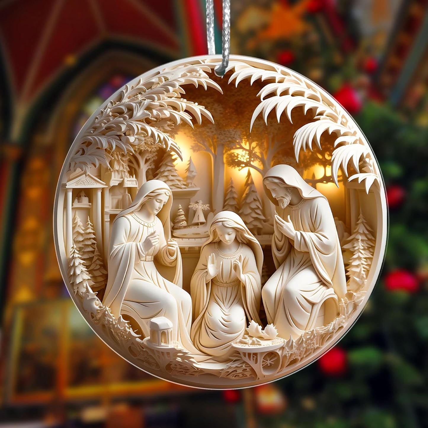 Jabihome Christmas Ornaments 2025, Exchange for Women, Men, Collectible Dated Year Ornaments for