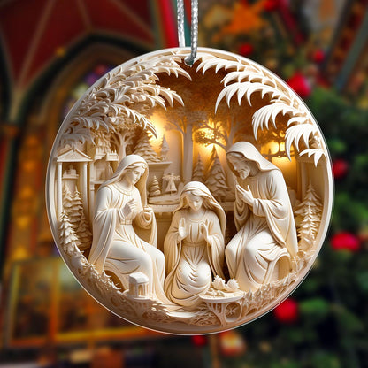 Jabihome Christmas Ornaments 2025, Exchange for Women, Men, Collectible Dated Year Ornaments for