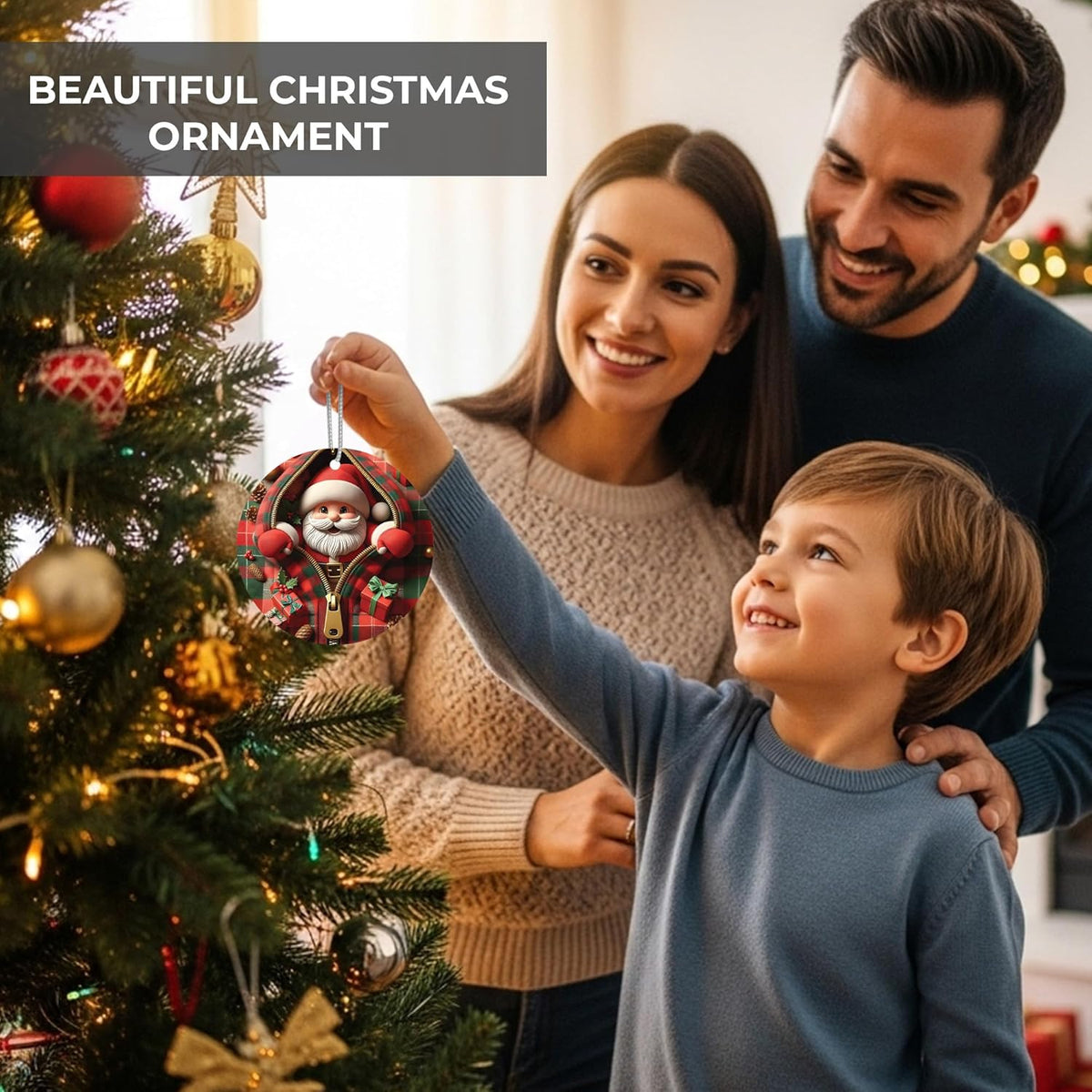 Jabihome Christmas Ornaments 2024, Exchange for Women, Men, Collectible Dated Year Ornaments for