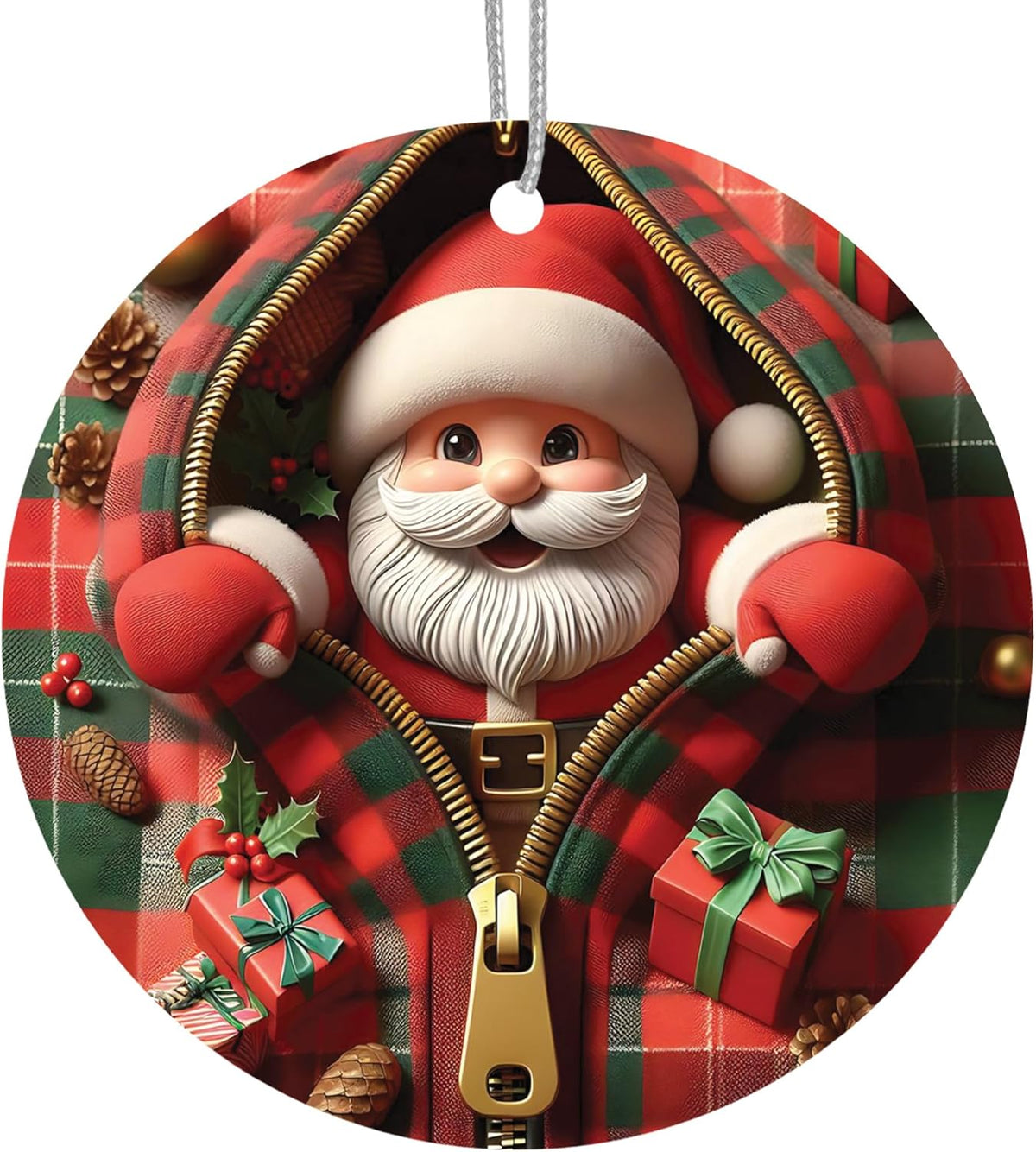 Jabihome Christmas Ornaments 2024, Exchange for Women, Men, Collectible Dated Year Ornaments for
