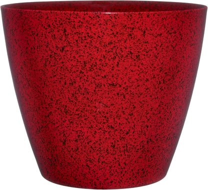 Classic Home and Garden Vogue Planter Pots w/Pottery Quality Finish - Modern Indoor & Outdoor
