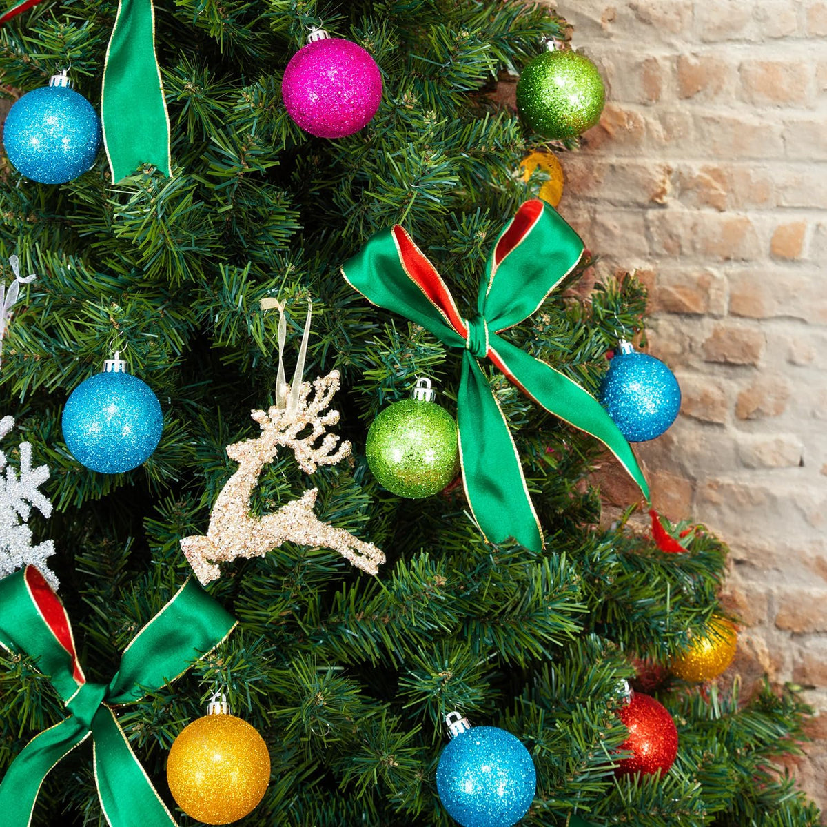 Every Day is Christmas Ornaments, Shatterproof Christmas Tree Ornament Set, Christmas Balls