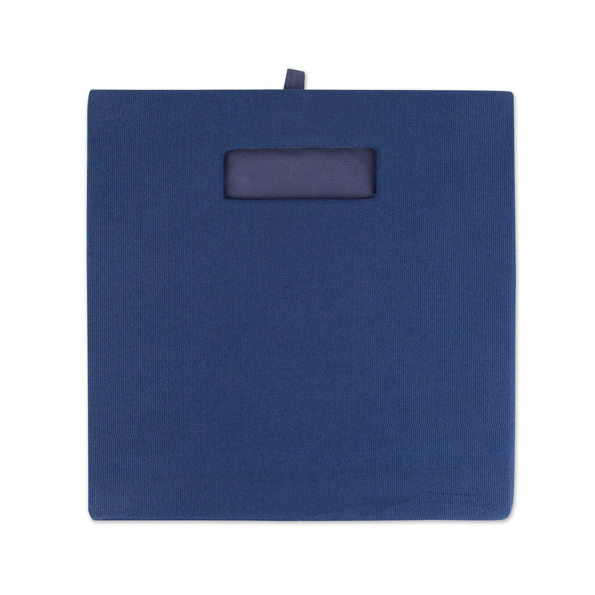 DII Fabric Storage Cube Organizer Bin 11x11x11 Foldable, Nautical Blue