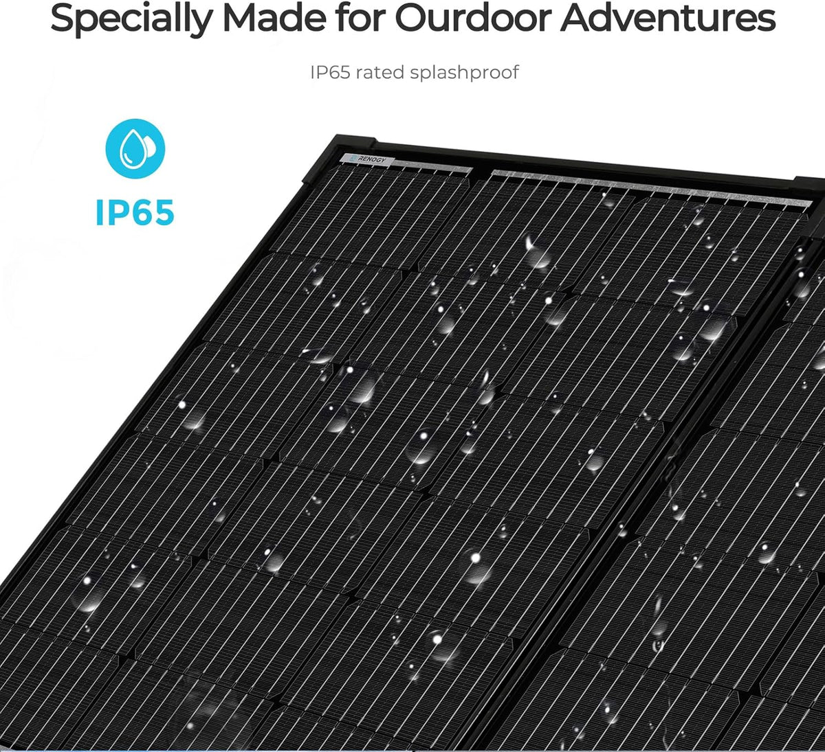 Renogy 100 Watt 12 Volt Portable Solar Panel with Waterproof 20A Charger Controller Foldable 100W