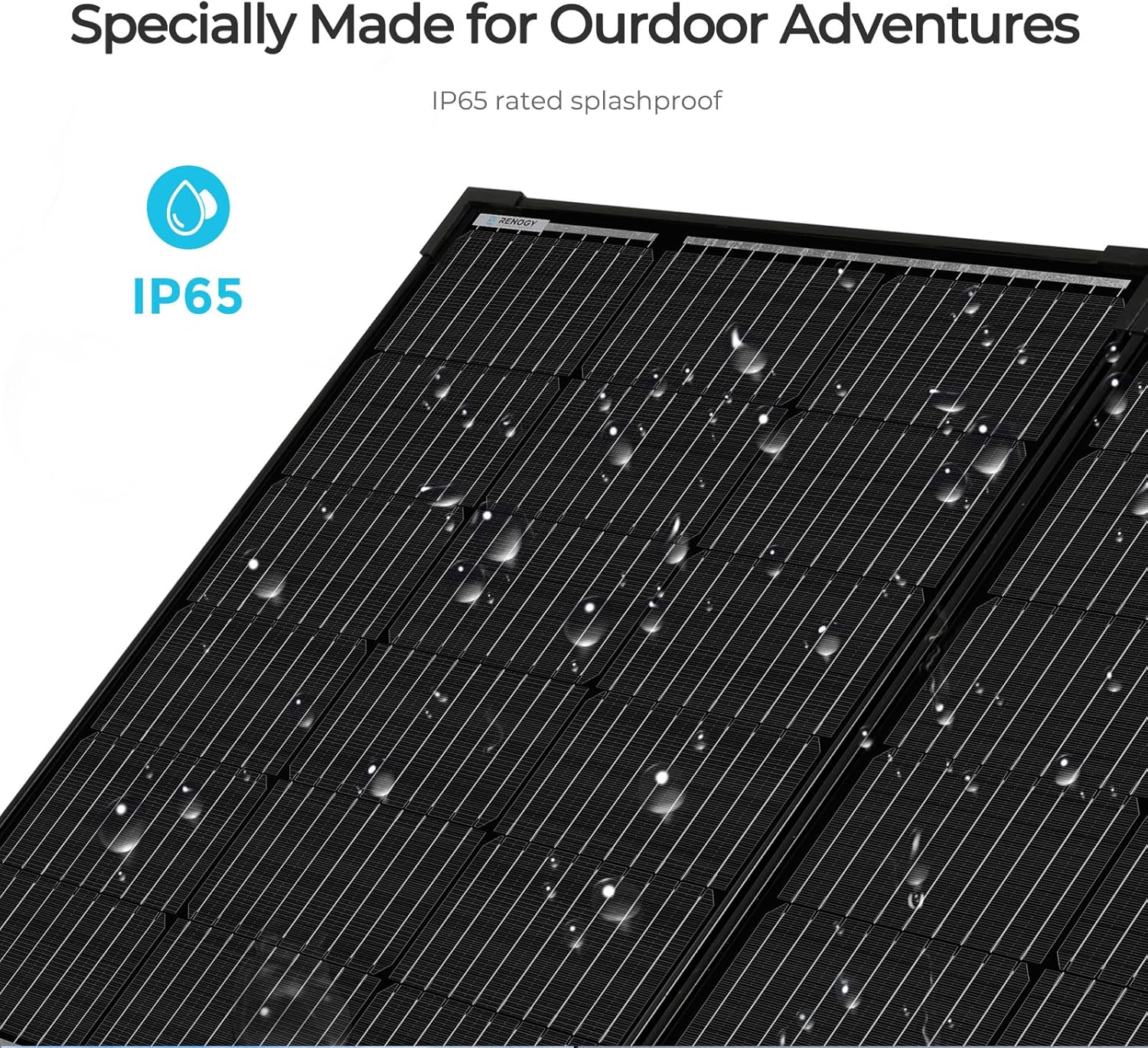Renogy 100 Watt 12 Volt Portable Solar Panel with Waterproof 20A Charger Controller Foldable 100W