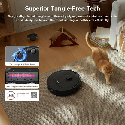 roborock Qrevo Series Robot Vacuum and Mop, 8000Pa Suction, Upgraded from Qrevo S, Anti-Tangle