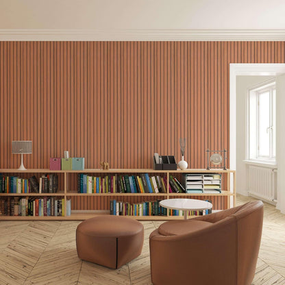 IZODEKOR 3D Wood Effect Wall Panels - Faux Wood Paneling for Living Room, Kitchen, Bathroom and