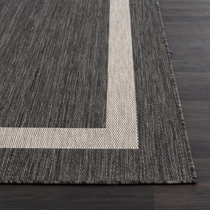 CAMILSON Outdoor Rug 10x14, Large Modern Outside Rugs for Patios Porches Waterproof Durable