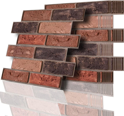 Faux Brick Wall Panels,3D Wall Panel Peel and Stick,Brick Wallpaper,Faux Brick Foam Self Adhesive