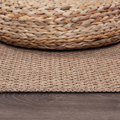 CAMILSON Easy Jute Rug 2x3, Indoor Outdoor Natural Color Farmhouse Area Rugs for Living Room and
