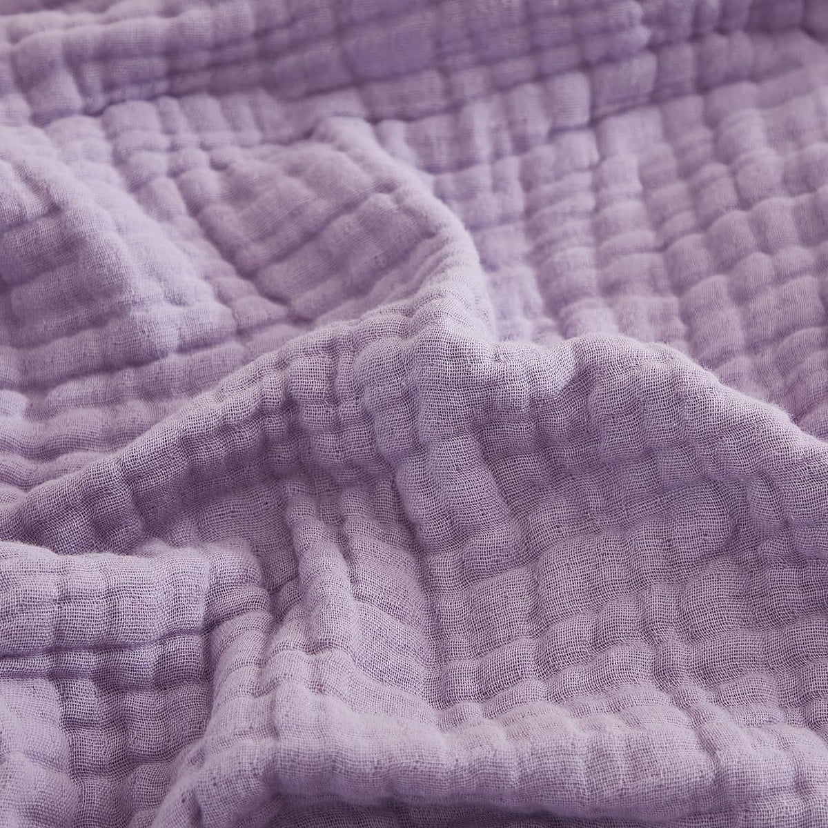 EMME Cotton Throw Blanket for Couch Soft Muslin Blankets 50"x60" Lightweight Breathable Blanket All
